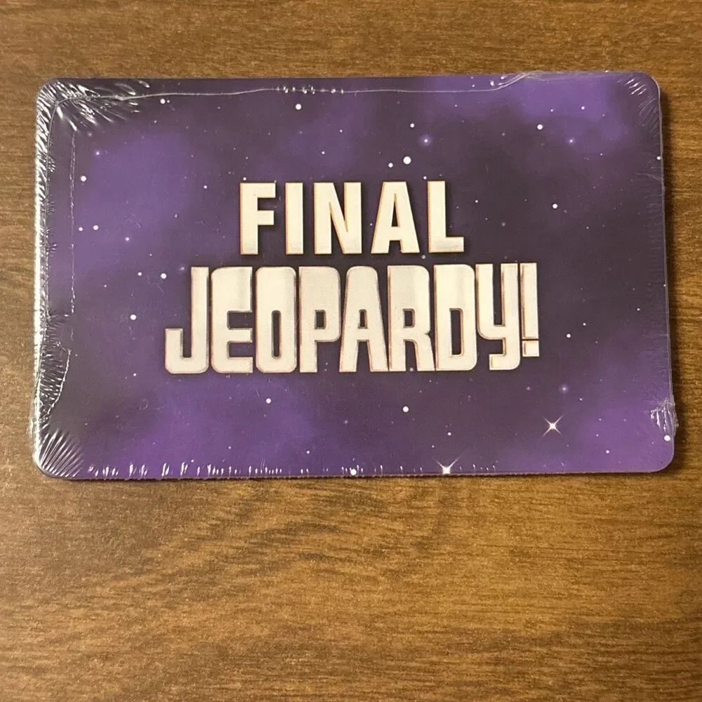 Jeopardy Quiz Show Game Double & Final Challenges Rule/Puzzle Book *COMPLETE*